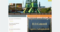 Desktop Screenshot of cotterell.de
